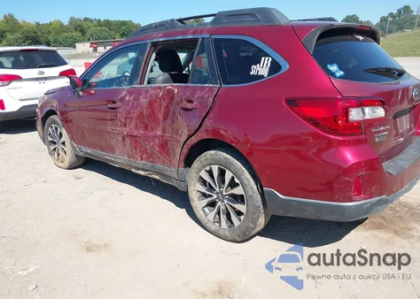 2015 Subaru Outback 2.5I Limited z USA, uszkodzony, nr VIN 4S4BSALC4F3290938